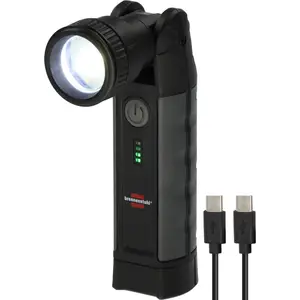 Brennenstuhl 1173750007, LED, 300 g, IP54, 2500 mAh, Schwarz, Tragbare Arbeitslampe