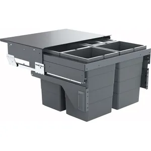 Hailo Abfallsorter Hailo 3610861 AS Cargo 600 13/13/13/13/D / 60 cm Schrankbreite / Abfalltrennsystem günstig