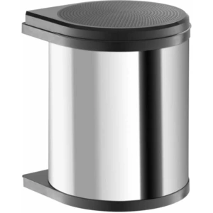 Hailo 3515031 - AS Mono - 15L - Edelstahl/ Schwarz Abfallsammler Mülleimer günstig