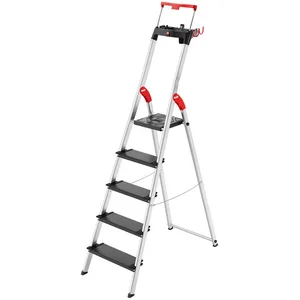 Hailo Stehleiter L100 TopLine, Alu-Sicherheits-Stehleiter 5 Stufen günstig