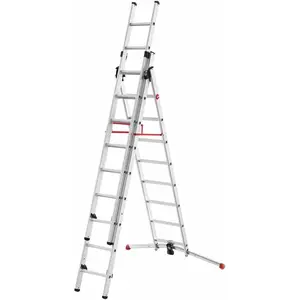 Hailo Profilot Combi Teleskop-stehleiter 1x8 Stufen günstig