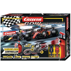 Carrera GO Formula 1 Wireless Rennbahn-Set mit lizenzierten Slotcars f...