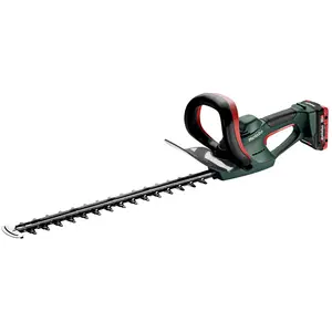 Metabo AHS 18-55 V Akku Heckenschere 18 V 53 cm ( 600463800 ) + 2x Akk...