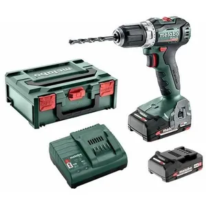 Metabo BS 18 L BL, Handbohrmaschine, Bürstenlos, Schwarz, Grün, 1,3 cm...