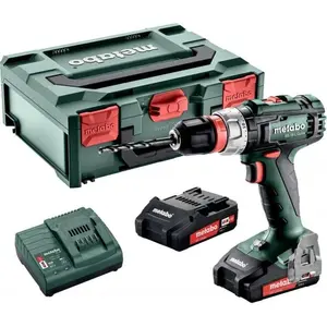 Metabo BS 18 L QUICK, Handbohrmaschine, Ohne Schlüssel, Schwarz, Grün,...