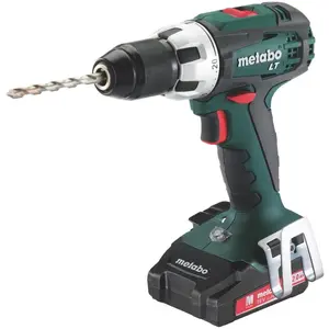 Metabo, Bohrmaschine + Akkuschrauber, Akku-Bohrschrauber BS 18 LT Compact Kunststoffkoffer 2x18V/2Ah Li-Ion + ASC 30-36 V (Bohrschrauber)