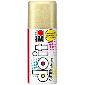 Marabu, Künstlerfarbe + Bastelfarbe, Colorspray Glitter (150 ml) günstig