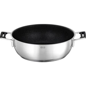 RÖSLE Servierpfanne SILENCE PRO, Edelstahl 18/10 (1-tlg), mit Premium-...