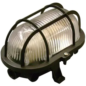MÜLLER-LICHT Wandleuchte Basic Oval, schwarz günstig