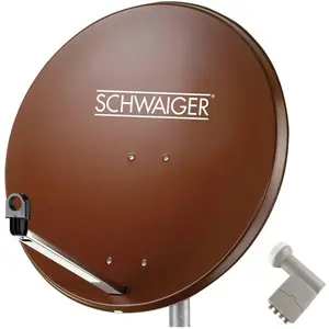 Schwaiger SPI9962SET9 (Parabolantenne, DVB-S / -S2), SAT Spiegel + SAT Antennen, Rot günstig