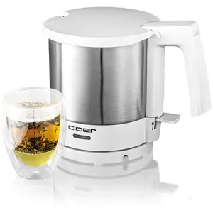 Cloer 4700 Wasserkocher 1 l mit herausnehmbarem Kalkfilter, innenliege...