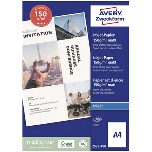 AVERY Zweckform Fotopapier Superior Inkjet DIN A4 matt 150 g/m² günstig