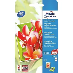 Avery Premium Inkjet Fotopapier 10x15 250g 50 Blatt Fotopapier günstig