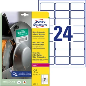 AVERY Zweckform resistente Folienetiketten 63,5 x 33,9 mm günstig