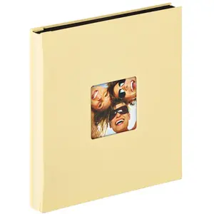Walther Design, Fotoalbum, Fun Creme 10x15 Taschenalbum mit 400 Fotos EA110H (31 x 3 cm) günstig