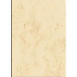 sigel Motivpapier Marmor beige DIN A4 90 g/qm - 100 Blatt günstig
