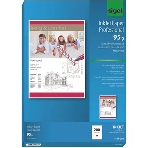 SIGEL Fotopapier Inkjet DIN A4 matt 95 g/m² günstig