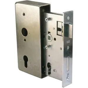 Alberts GAH, Türschloss + Schliesszylinder, Schlosskasten DIN links / rechts Mass A185xB90xC55xE30 mm Dornmass 55 mm (Einsteckschloss) günstig