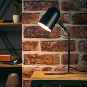 Brilliant Tischleuchte Tong, schwarz, Höhe 38 cm, Metall günstig