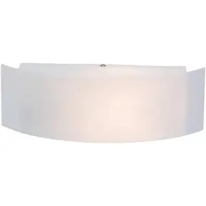 Außenwandleuchte Interface, weiß, Breite  31 cm, Kunststoff