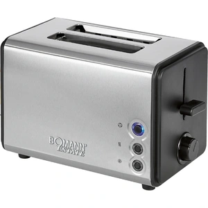Bomann TA 1371 CB   2 Scheiben-Toaster, Brötchenaufsatz abnehmbar, Ede...