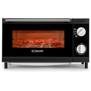 Bomann Multi-Pizza-Ofen MPO 2246 CB schwarz, 12 Liter Backraum, 1000 Watt günstig
