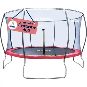 HUDORA Fantastic Trampolin, Trampolin Outdoor mit Sicherheitsnetz, Gar... günstig