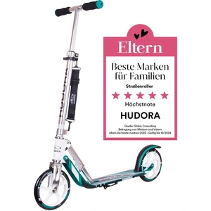HUDORA BigWheel® 205, Cityroller / Alu Scooter türkis