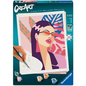 Ravensburger CreArt - Malen nach Zahlen - Neon-Diva