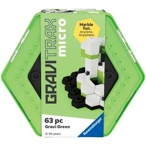 Ravensburger GraviTrax micro Gravi Green (63pc), Konstruktionsspielzeug
