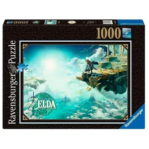 Puzzle mit 1000 Teilen Ravensburger The legend Of Zelda 70x50 cm