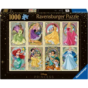 Ravensburger Puzzle Disney Princess - Nouveau Art Prinzessinnen