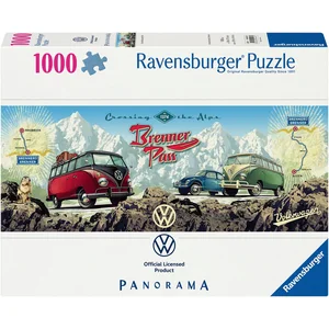 Ravensburger Puzzle Panorama - Mit dem Bulli über den Brenner