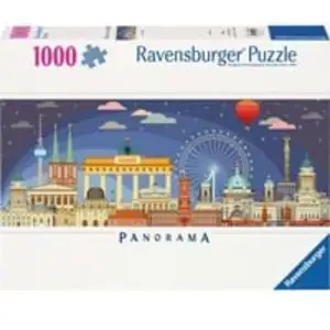 Puzzle Panorama - Nachts in Berlin