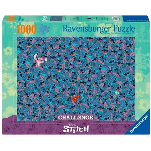 Puzzle mit 1000 Teilen Ravensburger Disney - Challenge Stitch 70x50 cm günstig