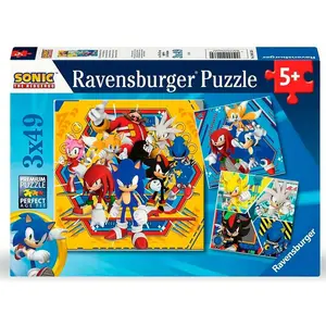 Ravensburger Sonic Puzzle 3x49 Teile günstig