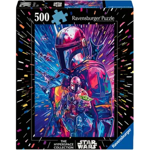 Puzzle 500 Teile Ravensburger Star Wars The Mandalorian TU
