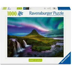 Ravensburger Puzzle Power of Nature - Nordlichter über Kirkjufell