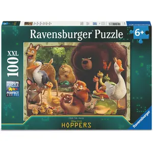 Ravensburger Kinderpuzzle 100 XXL Teile - Geheimnisse der Tierwelt (100 Teile) günstig