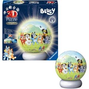 Ravensburger Puzzleball Nachtlicht Bluey, 72 Puzzleteile, beleuchtet günstig
