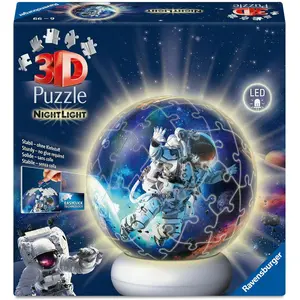 Ravensburger Puzzle-Ball Nachtlicht Astronauten (72 Teile)