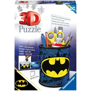 Ravensburger 3D Puzzle 11275 - Utensilo Batman - 54 Teile - Stiftehalter für Batman Fans ab 6 (54 Teile)