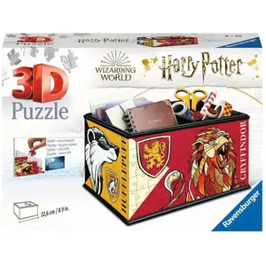Puzzle 216 Teile 3D Aufbewahrungsbox - harry potter Ravensburger 275x1...