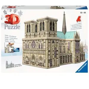 Puzzle 324 Teile 3d notre-dame de paris Ravensburger 373x273x68 mm