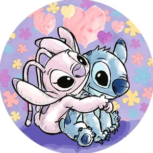 Rundes Puzzle mit 500 Teilen Ravensburger Disney Stitch TU günstig