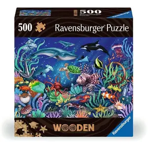Ravensburger Wooden Puzzle Unten im Meer günstig