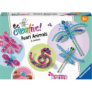 Ravensburger Kreativset Pearl Animals, Made in Europe