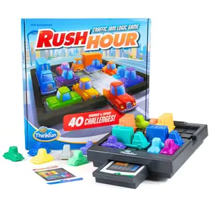 Thinkfun Rush Hour Brettspiel Mehrfarbig Mehrfarbig One Size