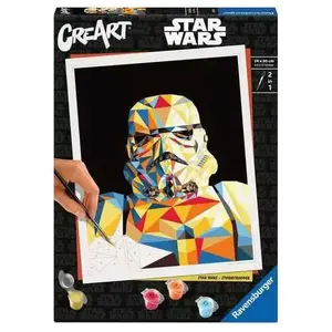 Puzzle Ravensburger Star Wars CreArt Stormtrooper 24x30 cm