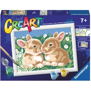 Ravensburger CreArt Fluffy Bunnies